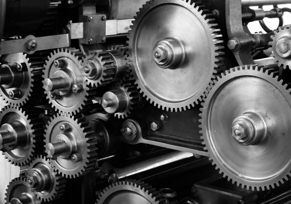 Mechanical Machinery Cogwheels